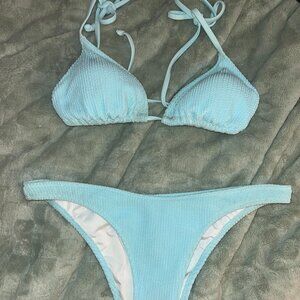 Victoria's Secret PINK Light Blue Bikini Set